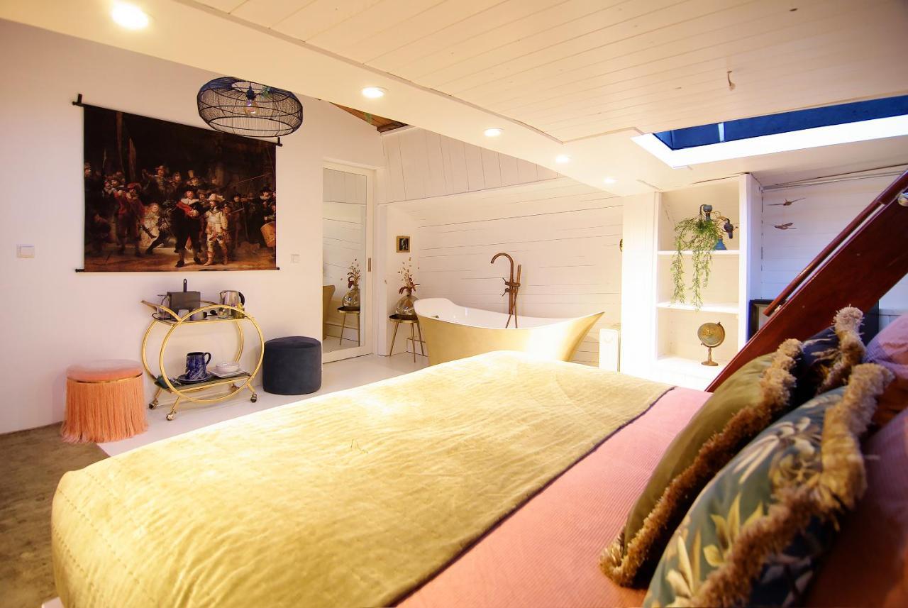 Najade Eco Houseboat Amesterdão Exterior foto